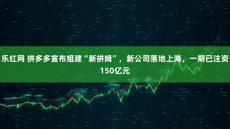 乐红网 拼多多宣布组建“新拼姆”，新公司落地上海，一期已注资150亿元